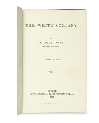 DOYLE, ARTHUR CONAN. The White Company.